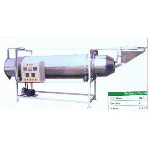 Rotary Roaster Machine - food processing machinery by Foodax Engineering Works